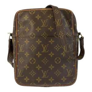 LOUIS VUITTON Brown Monogram Pochette Shoulder Bag